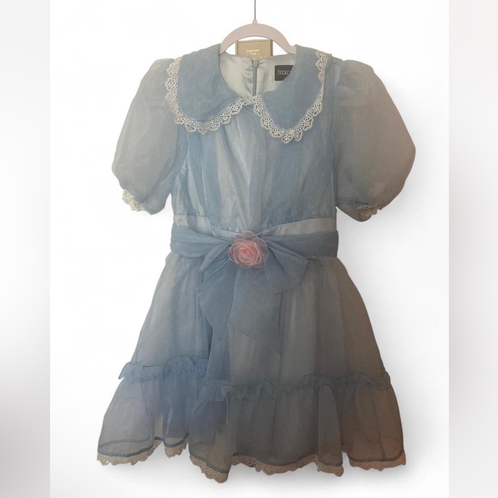 Dolls Kill Tricks n Treatz Shining Twin or Alice costume Dress NWT size XS